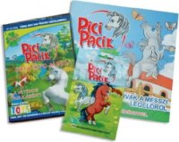 Pici Pacik színező könyv ajándék lófigurával és PC játékkal