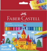 Faber-Castell Castle Filctoll készlet - Vegyes színek (36 db / csomag)