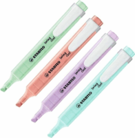 Stabilo Swing Cool Pastel 1-4mm Szövegkiemelő készlet - Vegyes színek (4 db / csomag)