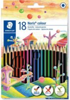 Staedtler Noris colour Hatszögletű Színes ceruza készlet (18 db / csomag)
