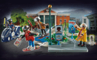 Playmobil Vissza a jövőbe Légdeszkás üldözés