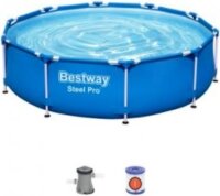 Bestway Steel Pro fémvázas kör alakú medence (305 x 76 cm)