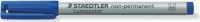 Staedtler Lumocolor 318 F 0,6mm Alkoholos marker - Fekete (10db/csomag)