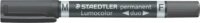 Staedtler Lumocolor Duo 0.6/1.5 mm Kétvégű Alkoholos marker - Fekete (10db/csomag)