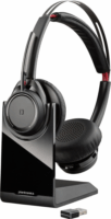 Plantronics Voyager Focus UC, Microsoft Bluetooth Headset Fekete