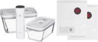 Zwilling Fresh & Save 2x Vákuum üveg doboz + 4x Vákuum tasak ételtároló készlet (6 db)