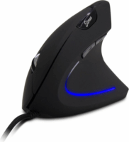 Inter-Tech KM-206WR Ergonomikus Egér - Fekete
