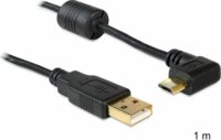 Delock Cable USB-A male > USB micro-B male angled 90° left/right