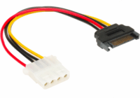 Akasa AK-CBPW03-15 4pin Molex - SATA adapter kábel 15cm