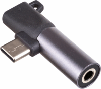 Akyga USB-C anya - USB-C apa + 3.5mm jack anya adapter