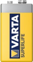 Varta Superlife Szén-cink 6F22 elem (10db/csomag)