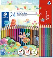 Staedtler Noris Colour Háromszögletű színes ceruza készlet (18+6 db / csomag)