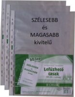 Caesar A4 XL+ lefűzhető 50 mikron víztiszta felületű genotherm (100 db / csomag)