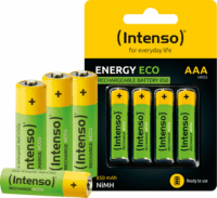 Intenso 7505114 Ni-MH 850mAh AAA Újratölthető elem (4db/csomag)