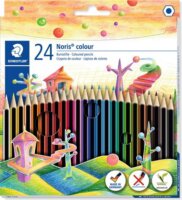 Staedtler Noris Colour Hatszögletű Színes ceruza készlet (24 db / csomag)