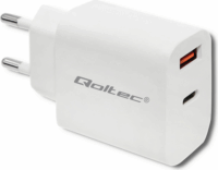 Qoltec 51714 Hálózati Micro-USB töltő (5V / 3A)