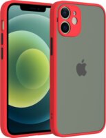 Cellect Apple iPhone 12 Mini Műanyag tok - Piros