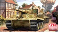 Academy Tiger tank műanyag modell (1:35)