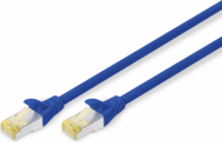 Digitus S/FTP CAT6a Patch kábel 3m Kék (10db)