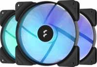 Fractal Design Aspect 14 RGB 140mm rendszerhűtő - Fekete (3db/csomag)