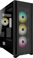 Corsair iCUE 7000X RGB Tempered Glass Számítógépház - Fekete