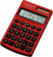 Olympia LCD-1110 Zsebszámológép Piros