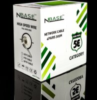 nBase UTP CAT5e fali kábel 305m Szürke