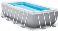Intex Frame Pool Set Prism Quadra fémvázas négyszögletű medence (400 x 200 x 100 cm)