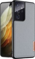 Dux Ducis Fino Samsung Galaxy S21 Ultra 5G Szilikon Tok - Szürke