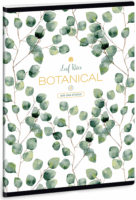 Ars Una Botanic Leaf 40 lapos A5 kockás füzet