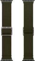 Spigen Lite Fit Apple Watch S3/4/5/6/7 Szövet szíj 42/44/45 mm - Zöld