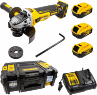 DeWalt DCG405P3 Akkumulátoros sarokcsiszoló + Koffer