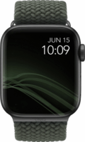 Uniq Aspen Apple Watch S3/4/5/6/7 Fonott szíj 42/44 mm - Zöld