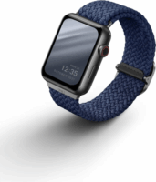 Uniq Aspen Apple Watch S3/4/5/6/7 Fonott szíj 38/40 mm - Kék