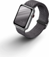 Uniq Aspen Apple Watch S3/4/5/6/7 Fonott szíj 38/40 mm - Szürke