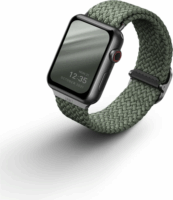 Uniq Aspen Apple Watch S3/4/5/6/7 Fonott szíj 38/40 mm - Zöld