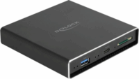 Delock 42618 2.5" USB 3.0 Külső HDD/SSD ház - Fekete
