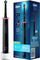 Oral-B Pro 3 3000 CrossAction Black Edition Elektromos fogkefe - Fekete