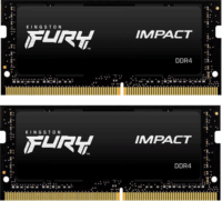 Kingston 64GB /2666 Fury Impact DDR4 Notebook RAM KIT (2x32GB)