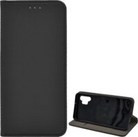 Gigapack Samsung Galaxy A32 5G Bőrhatású flip Tok - Fekete/Mintás