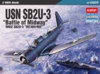 Academy USN SB2U-3 Vindi cator Battle of Midway repülőgép műanyag modell (1:48)