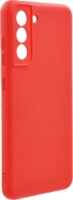 Gigapack Samsung Galaxy S21 FE Szilikon Tok - Matt piros