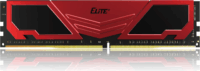 TeamGroup 16GB /3200 Elite Plus DDR4 RAM - Fekete/Piros