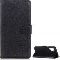 Gigapack Samsung Galaxy A32 5G Bőrhatású flip Tok - Fekete