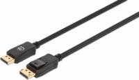 Manhattan 8K DisplayPort v1.4 - DisplayPort kábel 3.0m Fekete