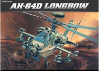 Academy AH-64D Longbow helikopter műanyag modell (1:48)