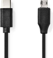 Nedis USB 2.0 Töltő és adat kábel 1m - Fekete