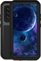Love Mei Defender Samsung Galaxy A52 4G/5G Ütésálló Tok - Fekete