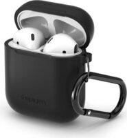 Spigen Silicone Fit Apple AirPods / AirPods 2 tok - Fekete