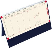 Toptimer 297 x 138 mm 2022 Asztali naptár - Kék